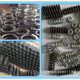 制做不锈钢压缩弹簧 圆线弹簧河南弹簧厂供应 加工圆柱五金弹簧
