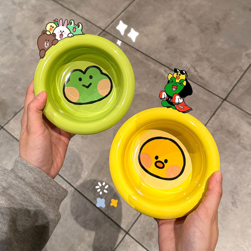 布朗熊联名饭碗陶瓷家用米饭碗