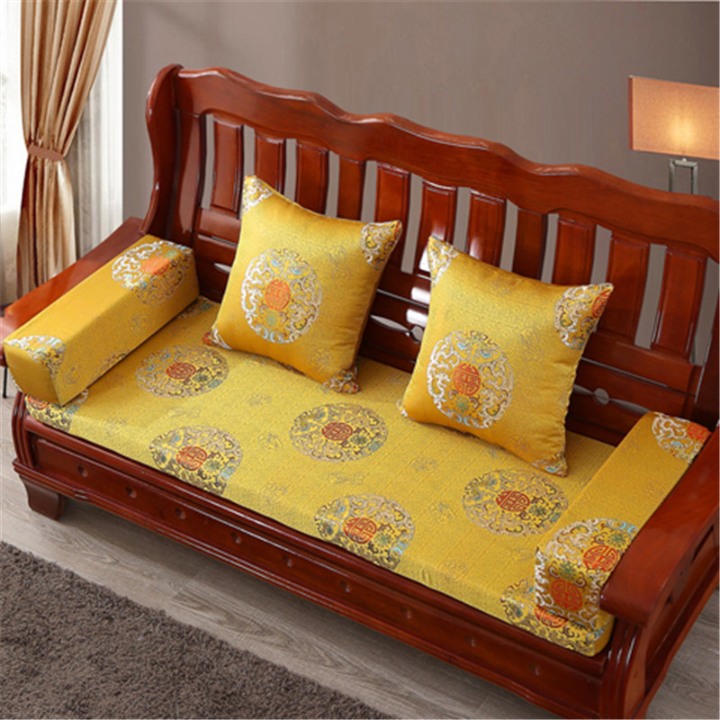 老式木头沙发垫三人座1.5/1.6/1.7/1.8,1.9m2米长红实木沙发坐垫