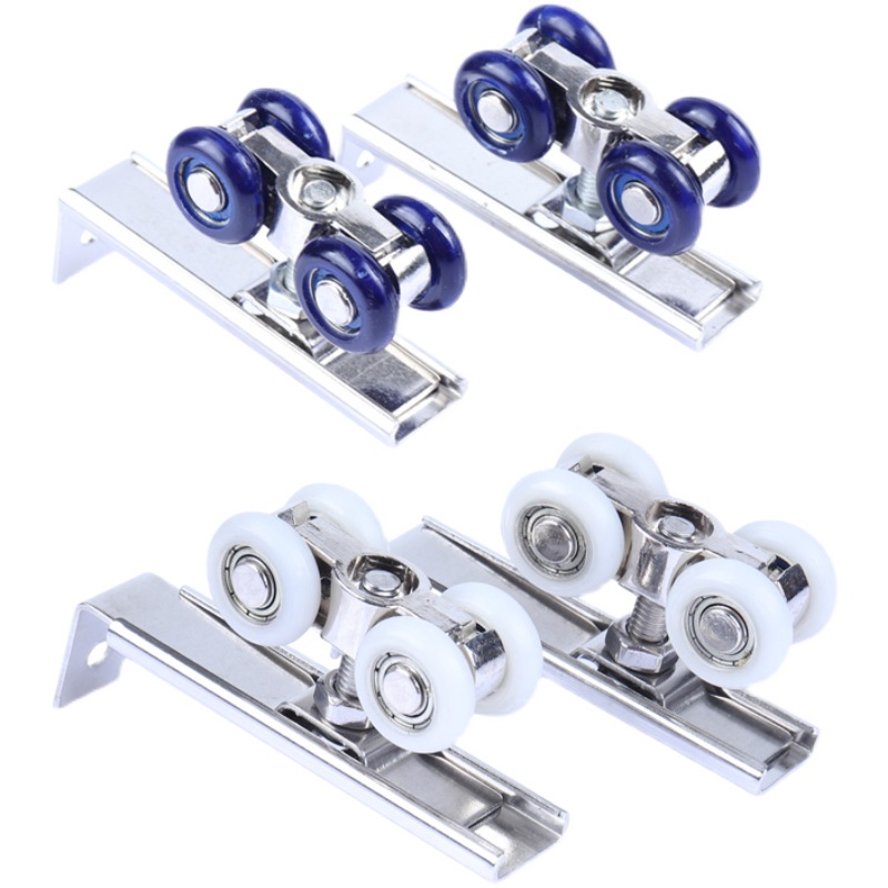 木门小吊轮吊滑小号柜门移门吊轨滑轮推拉门轮衣柜门配件轨道滑轮