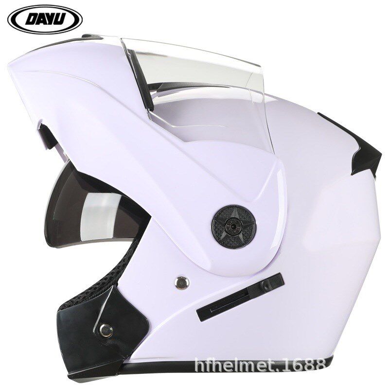 嘉锐电动瓶车头盔男女全盔四季通用双镜冬季保暖非摩托车安全帽