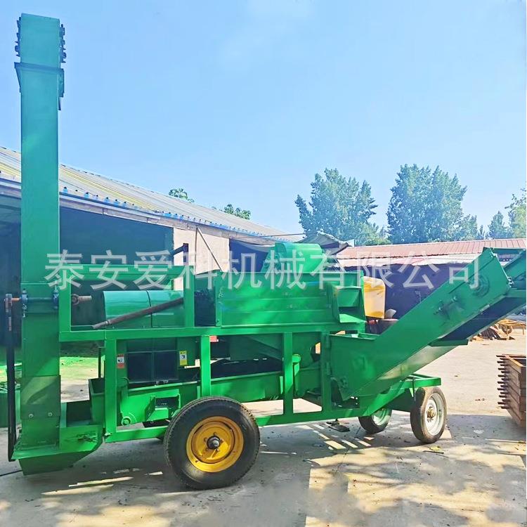 玉米脱粒机 自玉苞动进料自动装车大产APQ5量米脱粒机1-25吨打米