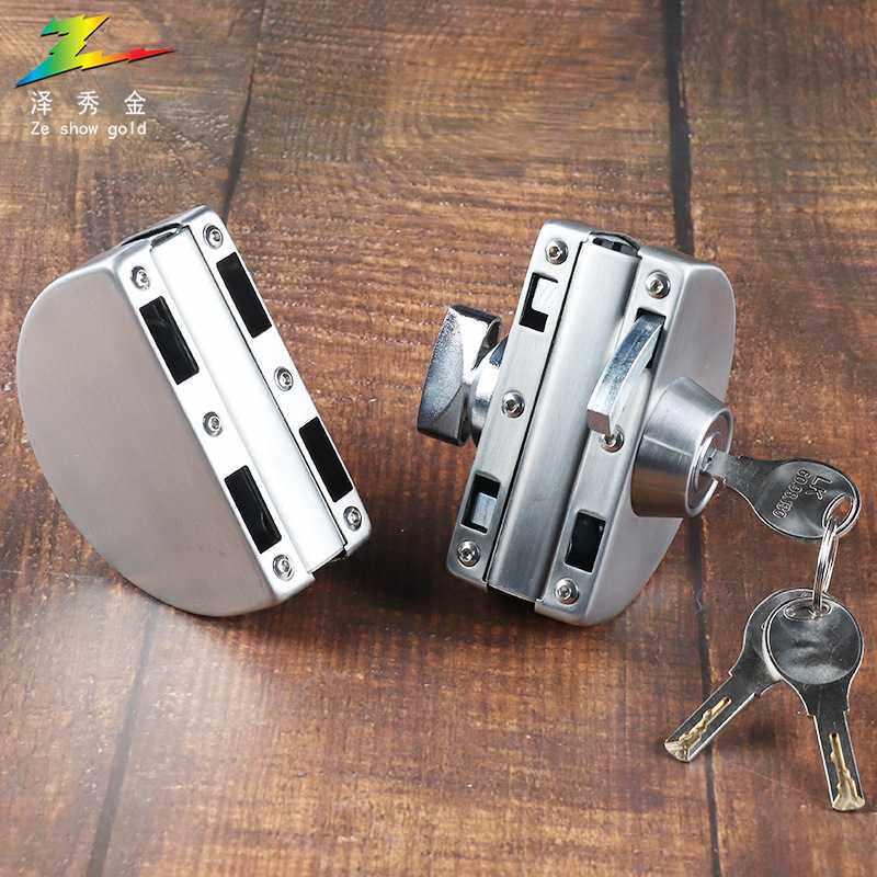 304不锈钢玻璃门锁双门双开半圆门锁免开孔超B级叶片匙 直销,电子元器件市场,微处理器/微控制器/单片机,淘宝优惠券,粉丝福利购,淘宝优惠卷