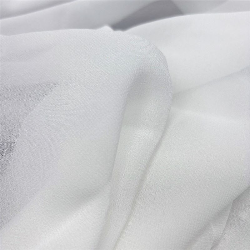 黑色 真丝100桑蚕丝 乔其纱 纯色 围巾 连衣裙 透视  服装面料