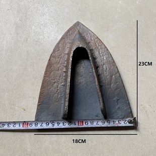 全新犁头犁尖耕地机建房下地基基建民俗品老物件70年代生铁老犁铧