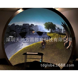 科技馆天文馆展厅展品 厂家直供飞行穹幕裸眼3D效果形成4D影院