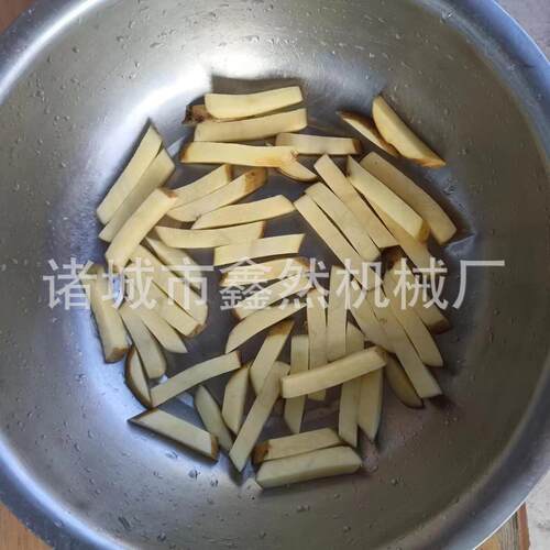 厂家供应洋芋切片切丝设备不锈钢材质土豆清洗脱皮切片切条机