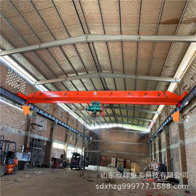 为南京客户设计一台室内20吨单梁起重机现场安装完成感谢老板信任