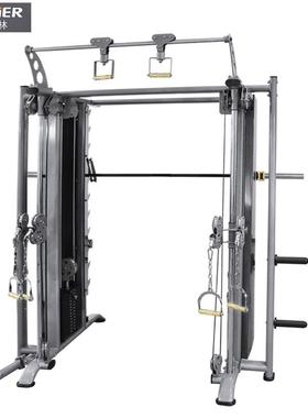 美国SM511 商用史密斯机小飞鸟举重卧推深蹲架力量训练器材