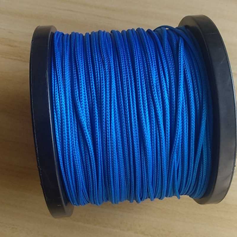 厂家销售不脱色100米装16编1.8mmPE高强度绑钩线空心大力马线