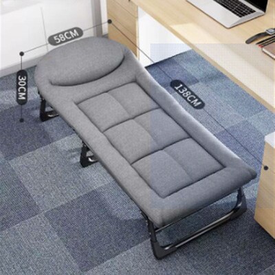 志达折叠椅办f公室小号午休午睡床榻榻米懒人沙发家用多功能躺椅