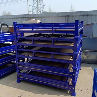 厂家车间钢制堆高物料架重型仓库巧固架可折叠式 布料堆Y垛货架直