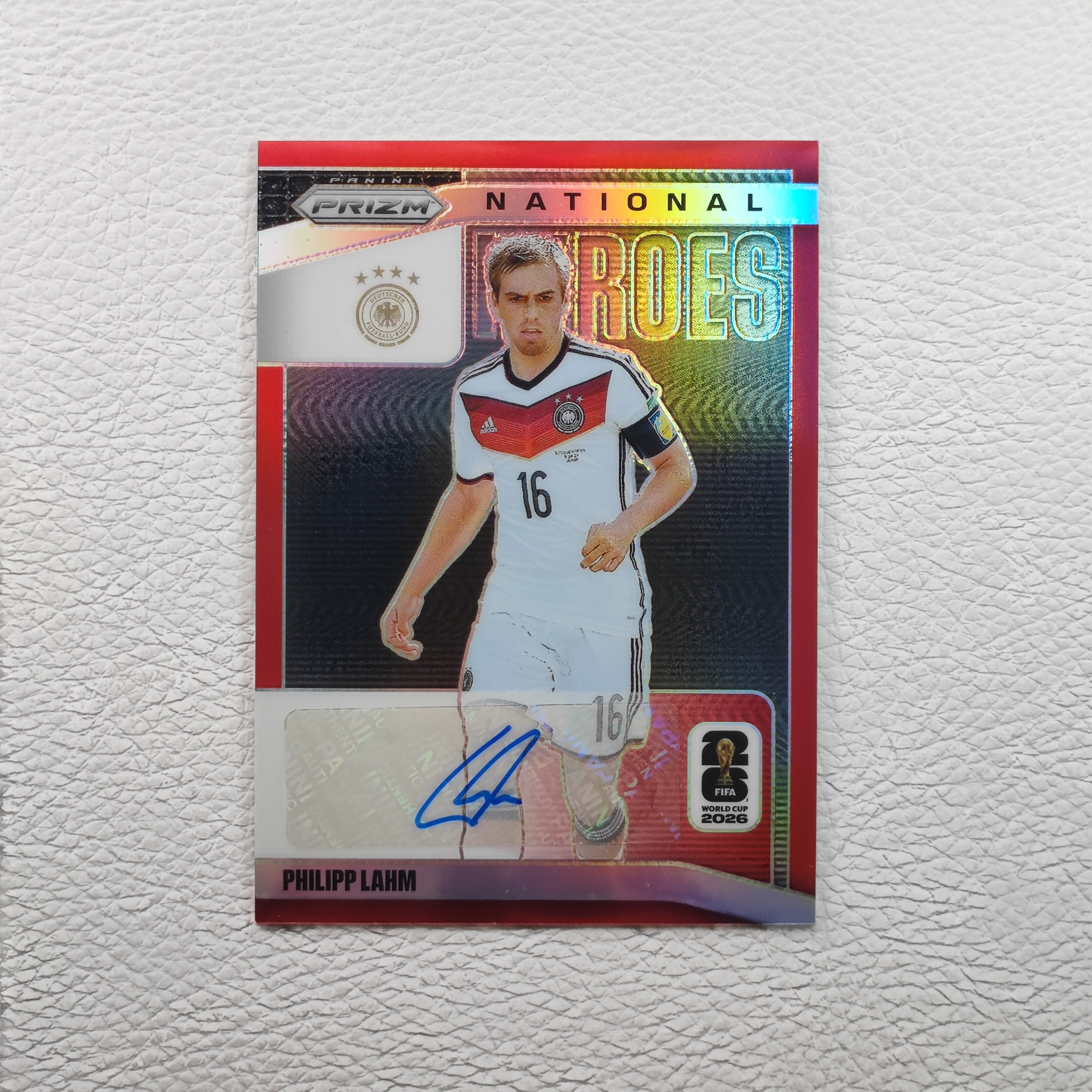 Panini 2026 世界杯 Prizm 德国 拉姆 亲签 签字 球星卡 周边礼物