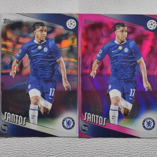 Topps UCC 切尔西 安德雷 桑托斯 折射 球星卡