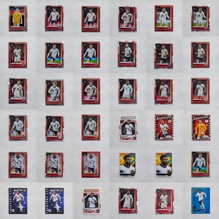 2026 Panini Donruss 世界杯 英格兰 赖斯 萨卡 凯恩 折射 球星卡