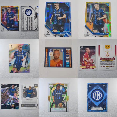 Topps PANINI 国际米兰 布罗佐维奇 马特乌斯 球星卡 周边礼物