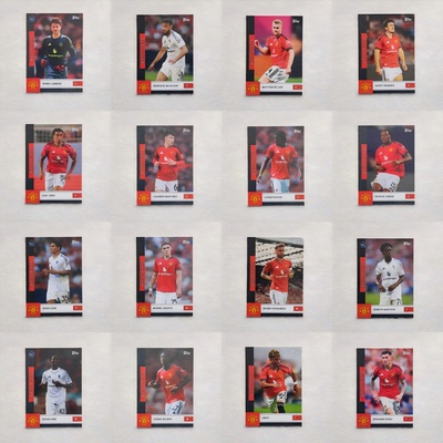 2026 Topps 曼联 Team 拉门斯 B费 谢什科 多古 等人 球星卡