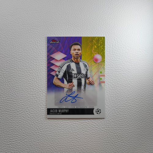 Topps Finest 纽卡斯尔联 墨菲 亲签 签字 球星卡 周边礼物