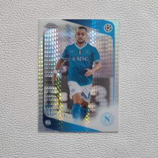 Topps Chrome 那不勒斯 洛博特卡 折射 球星卡