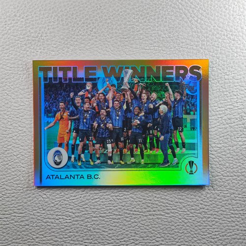 Topps UCC 亚特兰大 欧联杯夺冠时刻 25编限量 球星卡 周边礼物