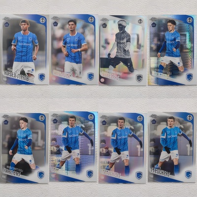 Topps Chrome 亨克 卡雷察斯 米里索拉 新秀RC 折射 球星卡