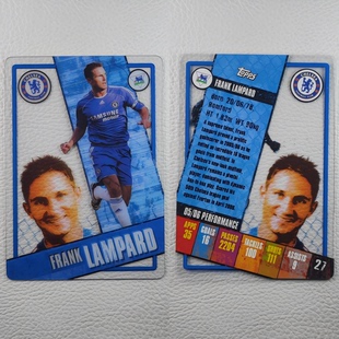 Topps 2006 英超 元年 兰帕德 胶片 大比例 特卡 球星卡