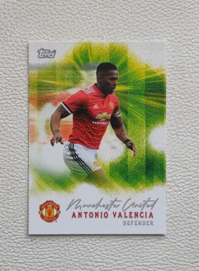 Topps 曼联 瓦伦西亚 ANTONIO VALENCIA 球星卡