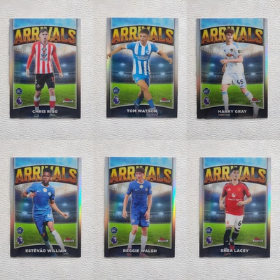 2026 TOPPS Finest英超元年 格雷 埃斯特旺 莱西 天才新秀 球星卡