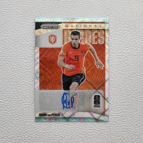 Panini 2026 世界杯 Prizm 荷兰 范佩西 亲签 签名 球星卡 礼物