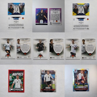 TOPPS PANINI 德国 克洛泽 老穆勒 罗伊斯 限量球星卡周边礼物