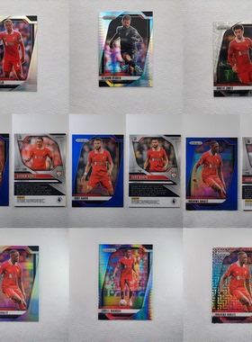 PANINI 25年 Prizm 利物浦 范戴克 加克波 带编限量 绝版年球星卡