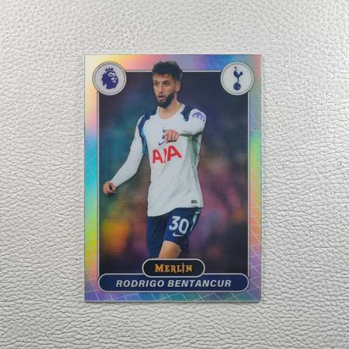 Topps Merlin英超 托特纳姆热刺 本坦库尔 折射 球星卡