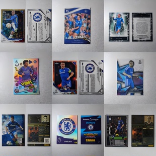 PANINI TOPPS 切尔西 兰帕德 坎特 阿扎尔 球星卡体育周边礼物