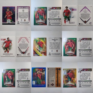 PANINI TOPPS 葡萄牙国家队 B席B费德科 带编限量 球星卡周边礼物