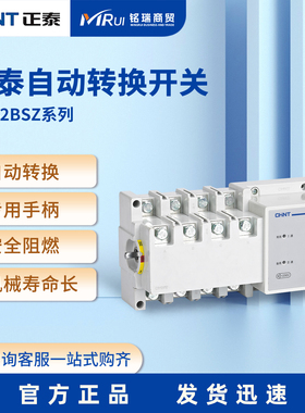 正泰（CHNT）自动转换开关双电源NH42B-32/4SZ 63A 100A 4P /2SZ