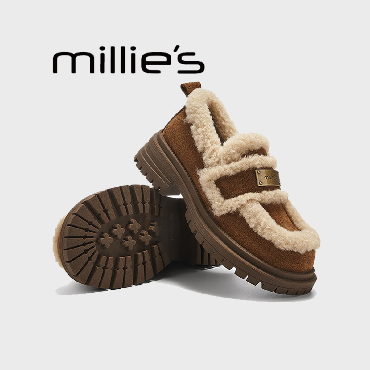加绒勃肯鞋MILLIE'S/妙丽