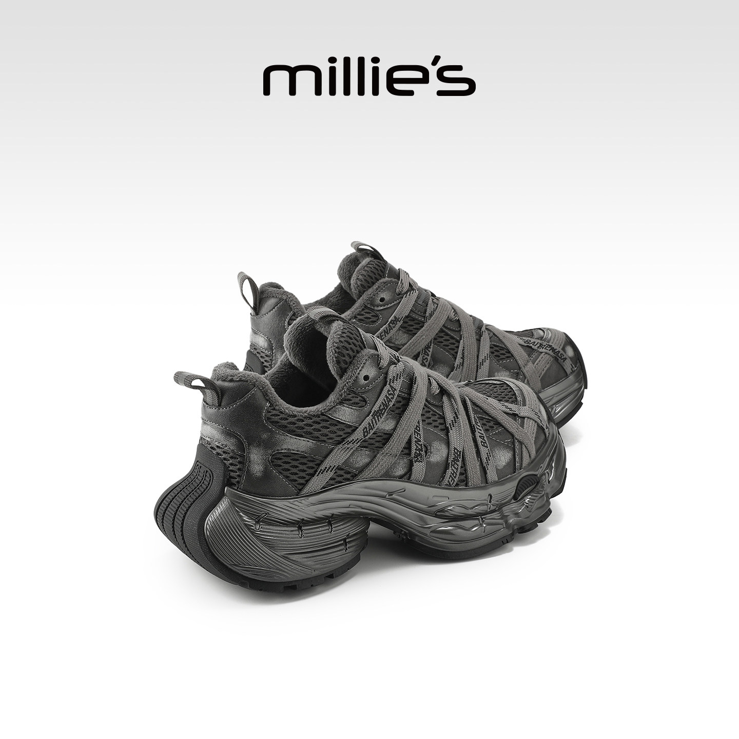 MILLIE'S/妙丽厚底休闲鞋