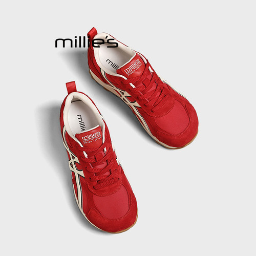 MILLIE'S/妙丽巨好看红色运动鞋