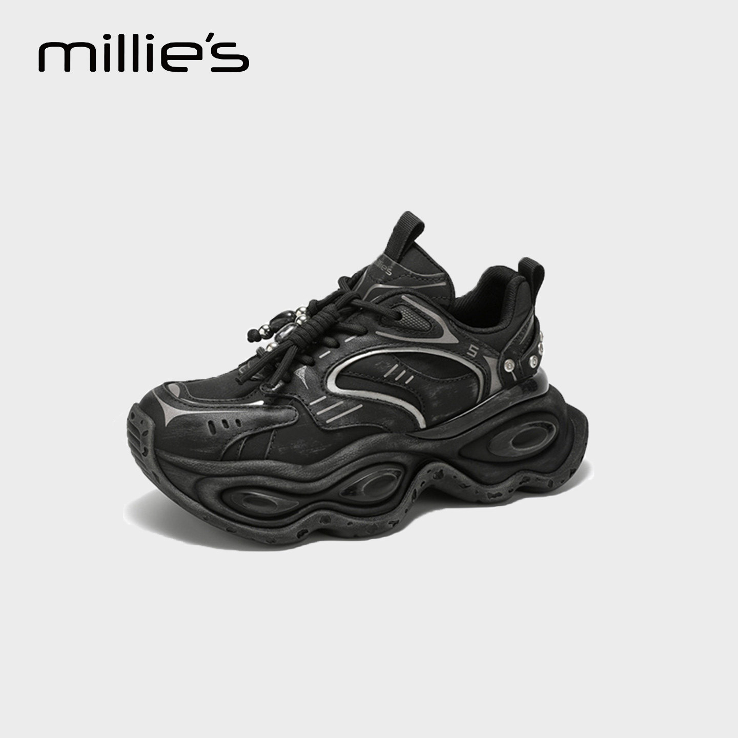MILLIE'S/妙丽厚底超好看老爹鞋