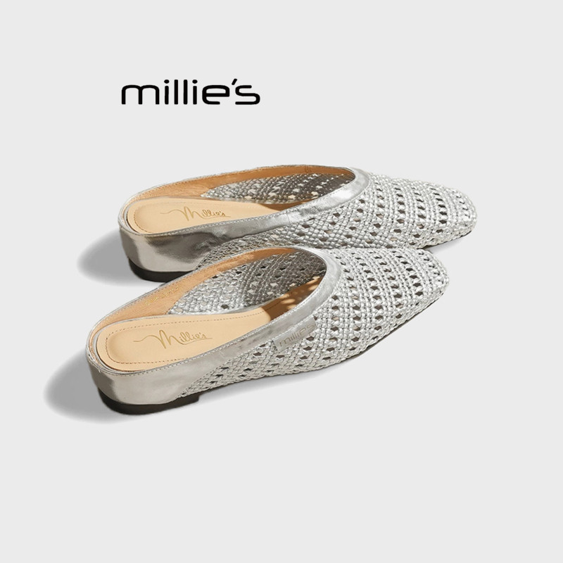 MILLIE'S/妙丽镂空凉拖鞋雨鞋