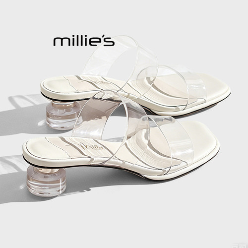 MILLIE'S/妙丽透气舒适凉拖鞋