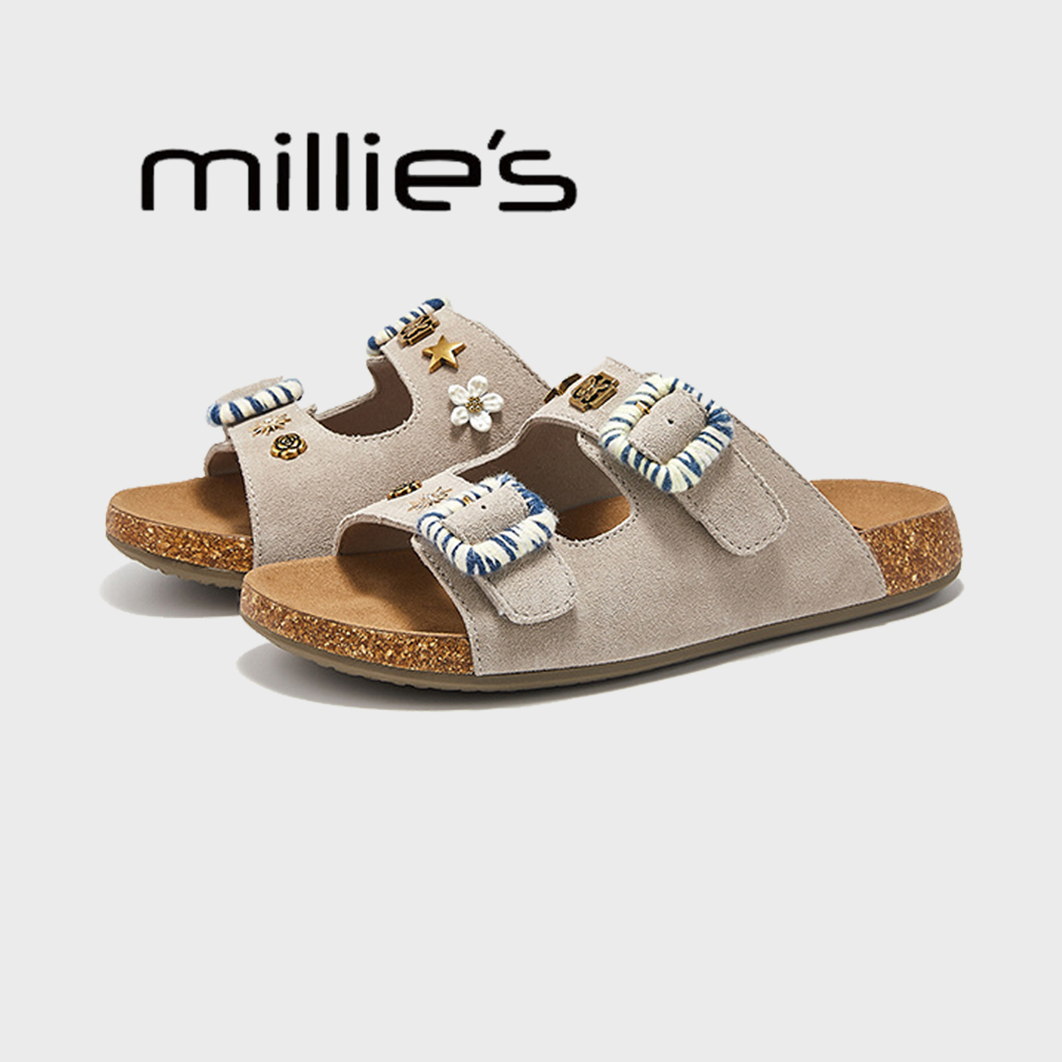 勃肯鞋女款半拖新款夏