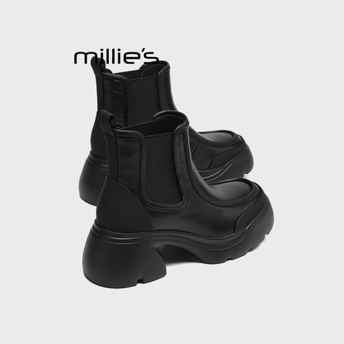 MILLIE'S/妙丽厚底女款弹力靴