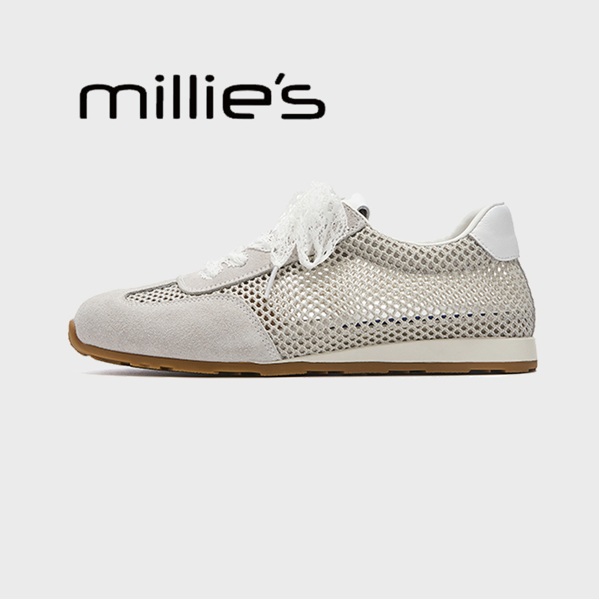MILLIE'S/妙丽阿甘休闲板鞋女