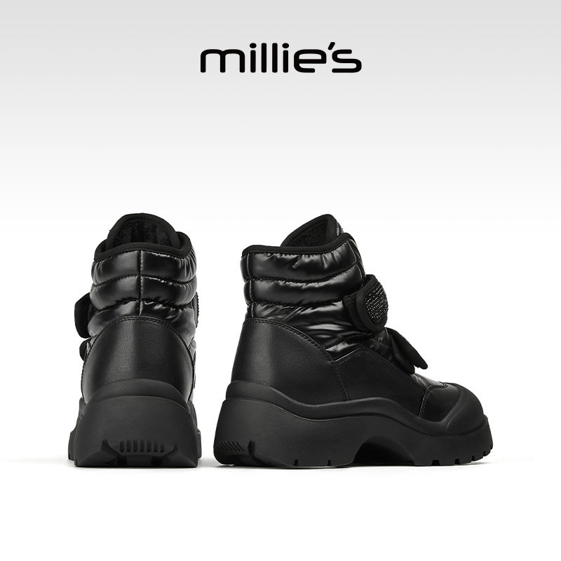 MILLIE'S/妙丽厚底时尚骑士靴