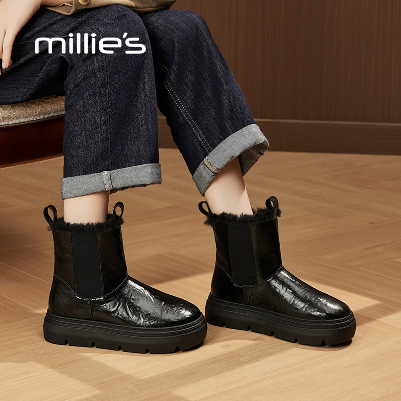 MILLIE'S/妙丽巨好看雪地靴冬季