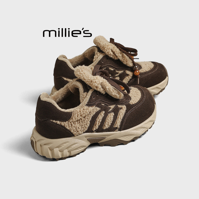 MILLIE'S/妙丽厚底运动老爹鞋