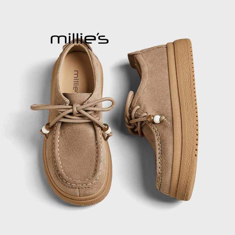 MILLIE'S/妙丽巨好看勃肯鞋女