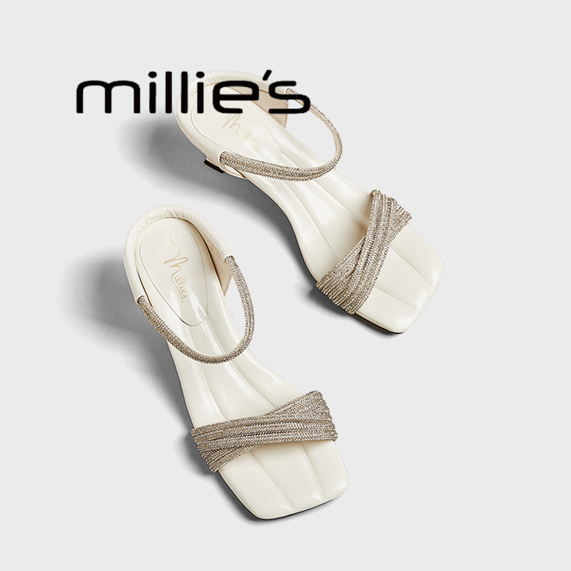MILLIE'S/妙丽包头拖鞋