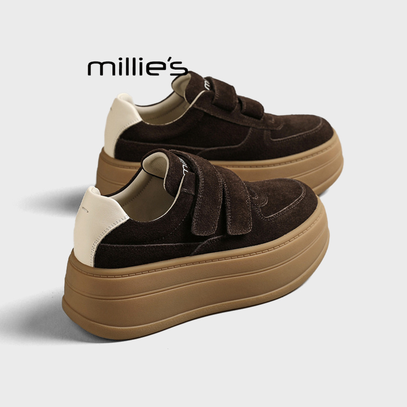 MILLIE'S/妙丽增高休闲运动板鞋